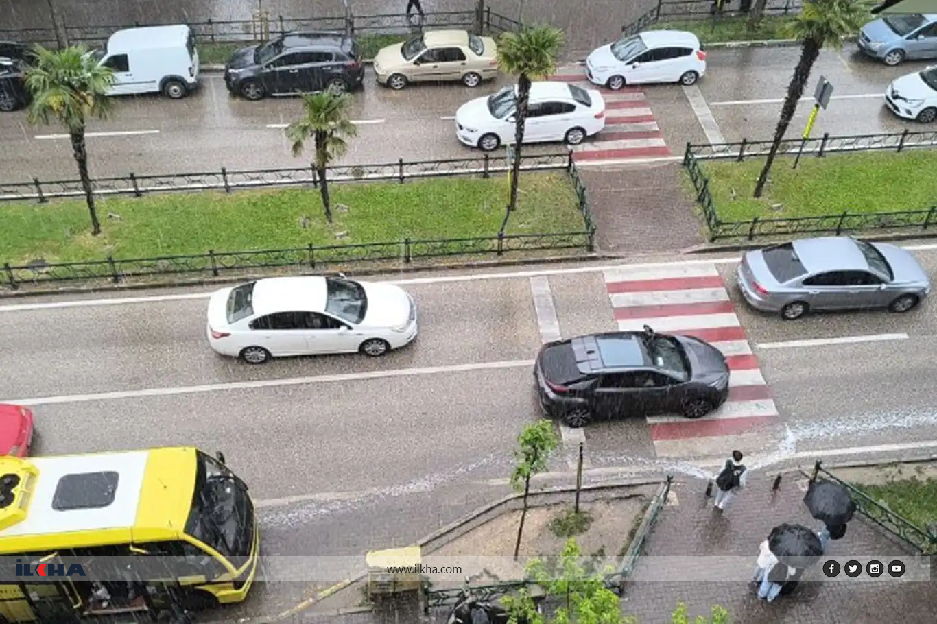 Meteorolojiden gök gürültülü sağanak uyarısı Meteorolojiden gök gürültülü sağanak uyarısı