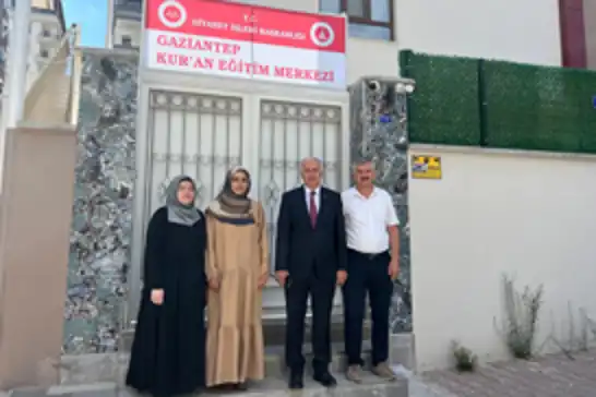 Gaziantep'te Kur'an Eğitim Merkezi açıldı
