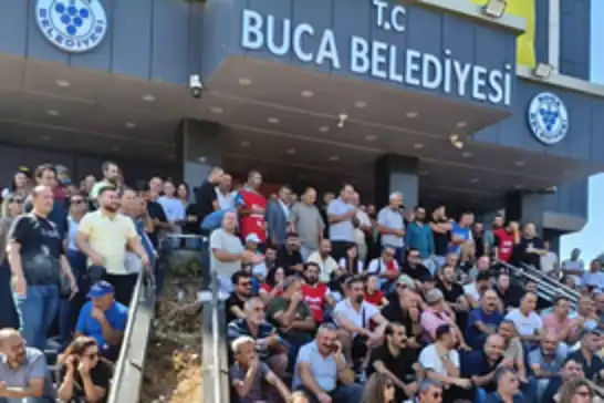 HÜDA PAR Buca İlçe Başkanı Şani'den grevdeki işçilere destek