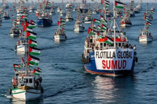 Global Sumud Flotilla delays Gaza departure but vows to break Israeli blockade
