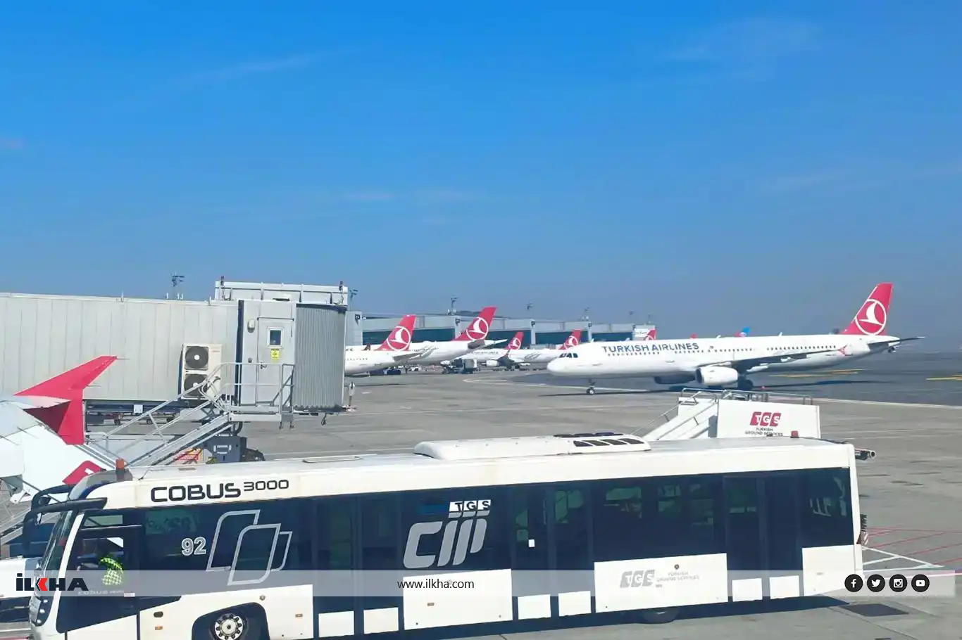 Istanbul Airport tops Europe in flight traffic, climbs to fifth globally