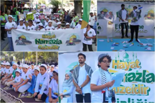 Malatya'da "Hayat Namazda Güzeldir" etkinliği coşkuyla gerçekleştirildi