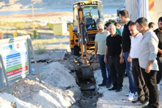 Hasankeyf'te doğalgaz çalışmaları başladı