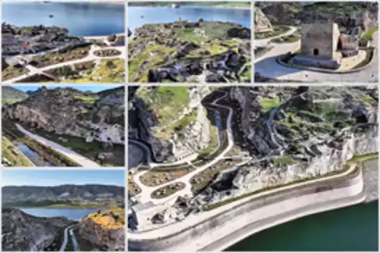 Hasankeyf'te Şaab Vadisi ve Küçük Saray ilgi çekiyor