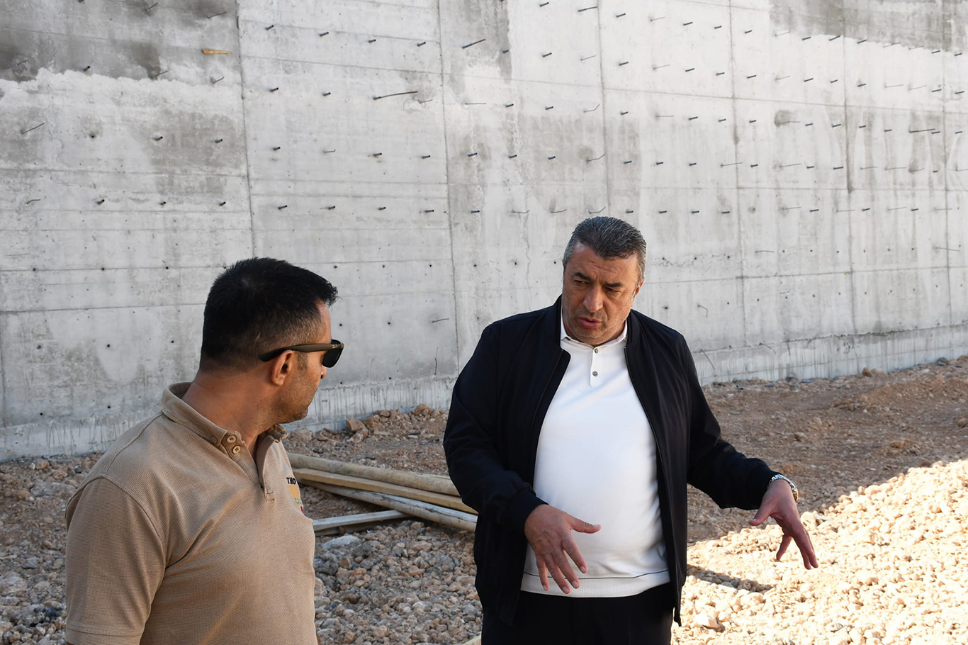 Malatya'ya 20 bin ton kapasiteli yatay silo inşa ediliyor Malatya'ya 20 bin ton kapasiteli yatay silo inşa ediliyor
