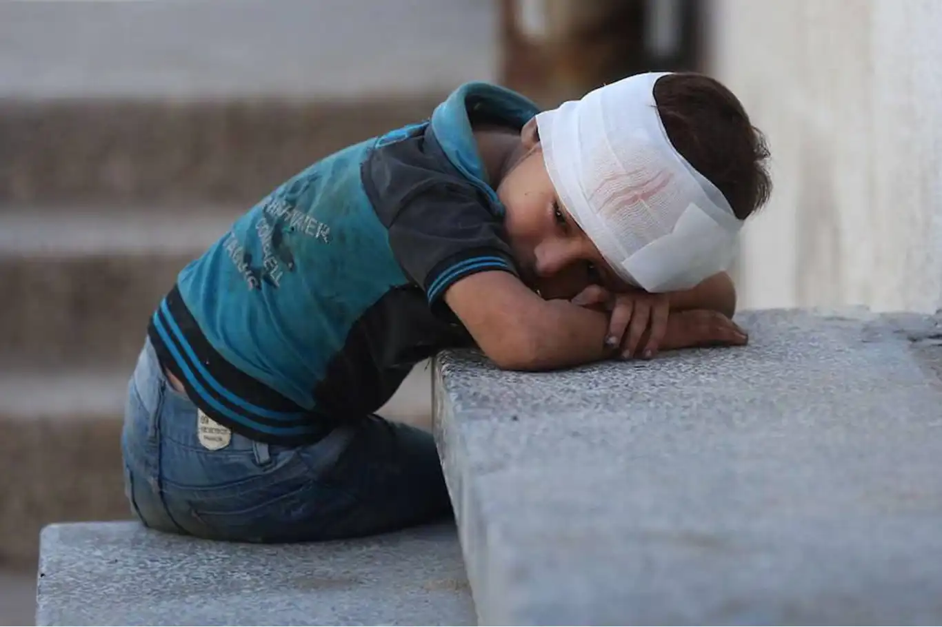 UNICEF: Gazze'de yarım milyon çocuk psikolojik travma yaşıyor