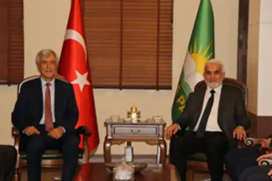 Kürdistan Sosyalist Partisi'nden HÜDA PAR'a ziyaret