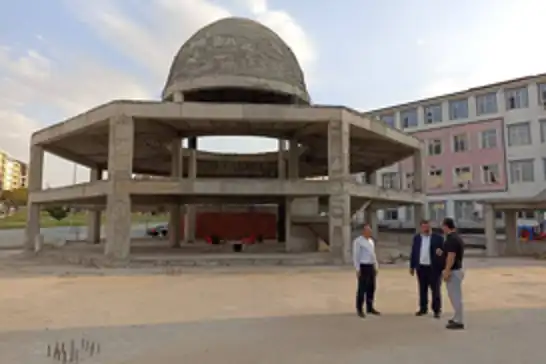 Batman İl Müftüsü Ahmet Durmuş'tan cami inşaatlarına ziyaret