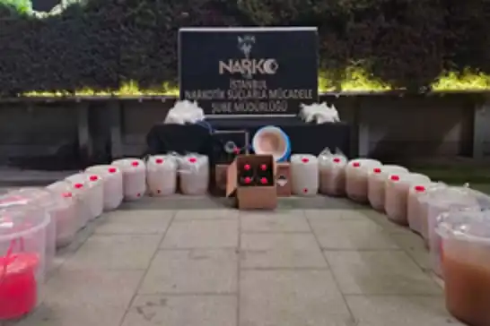 İstanbul'da 442 kilo metamfetamin ele geçirildi