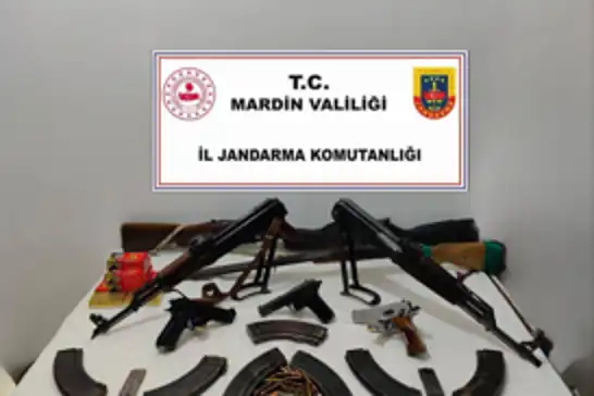 Mardin’de silah kaçakçılığı operasyonu: 2 gözaltı
