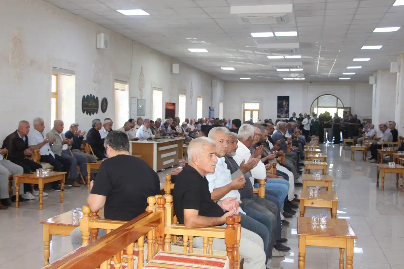 Mardin’de taziye yemeği parası Gazze'ye gönderildi