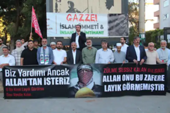 Batman'da "Sumud Filosu"na destek programı düzenlendi