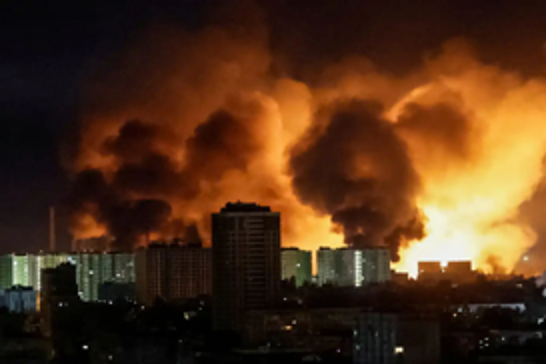 Two killed, 36 injured in wave of Russian strikes across Ukraine