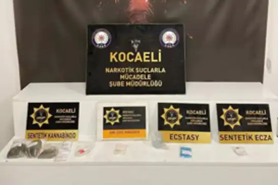 Kocaeli'de uyuşturucu operasyonu: 5 tutuklama
