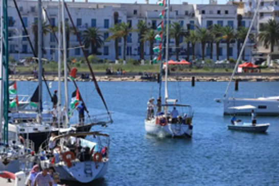 Libyan ship “Omar al-Mukhtar” sets sail to join Global Sumud Flotilla