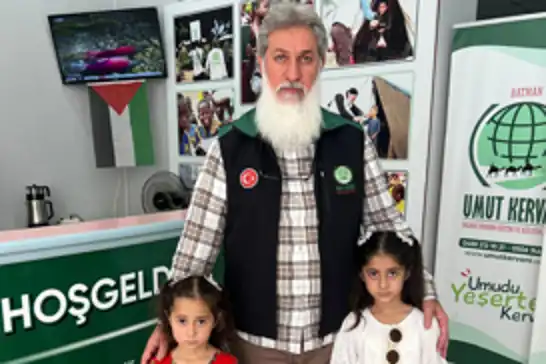 Batmanlı kardeşlerden Gazze'ye anlamlı destek