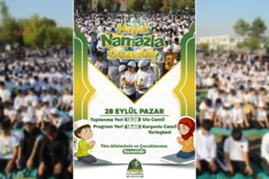 "Hayat Namazla Güzeldir" etkinliğinin finali pazar günü Diyarbakır'da gerçekleştirilecek