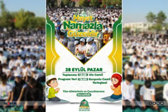 بەرنامەی کۆتایی "ژیان بە نوێژ جوانە" لە دیاربەکر بەڕێوە دەچێت