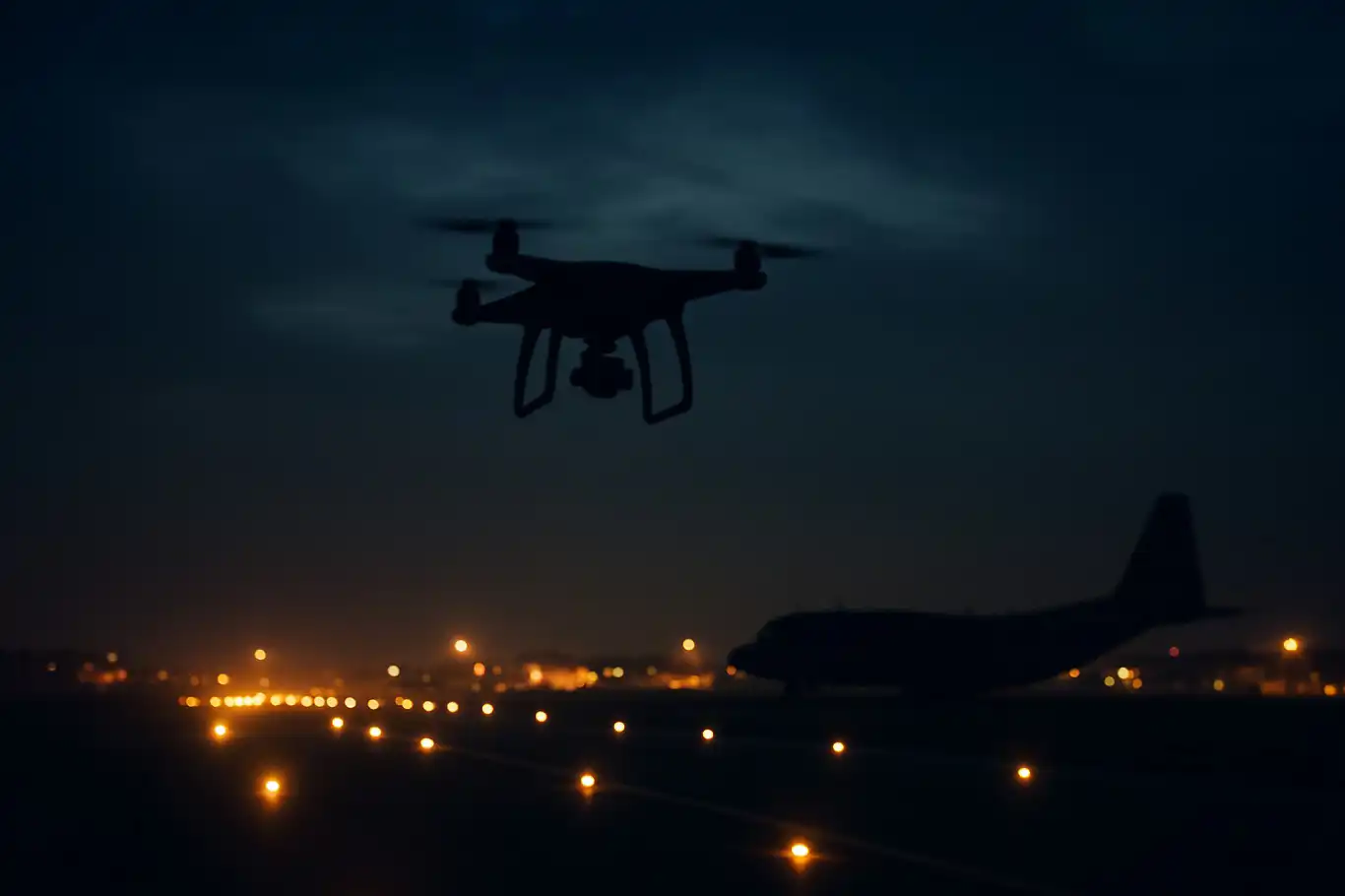Denmark blames Russia for drone incursions disrupting airports and air bases
