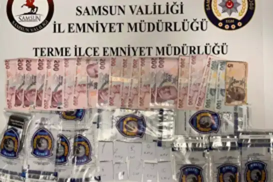 Samsun'da uyuşturucu operasyonu: 3 gözaltı