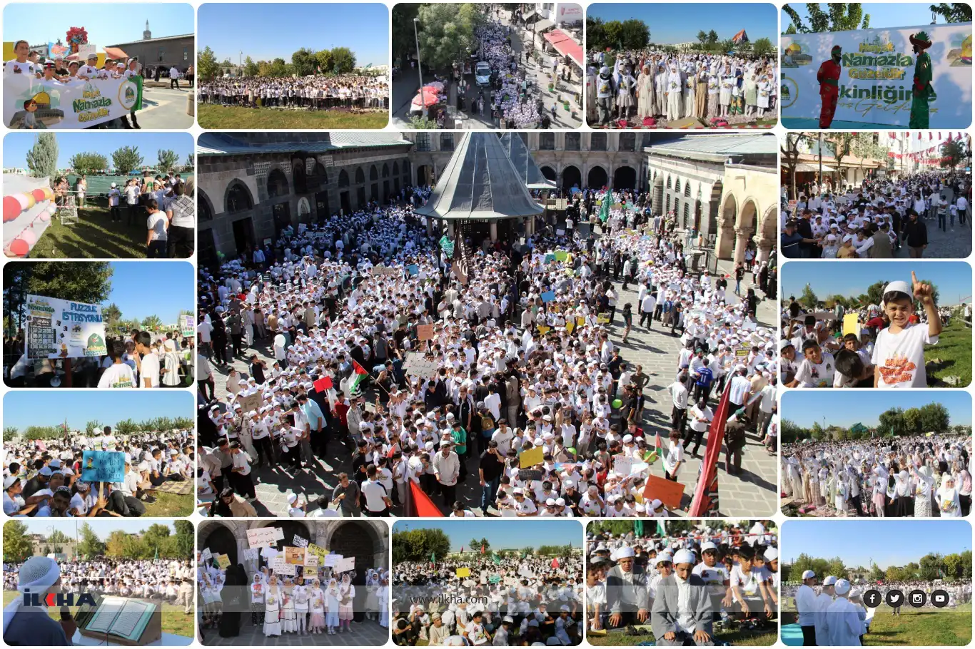 Thousands of young hearts in Diyarbakır declare: Life is Beautiful with Prayer