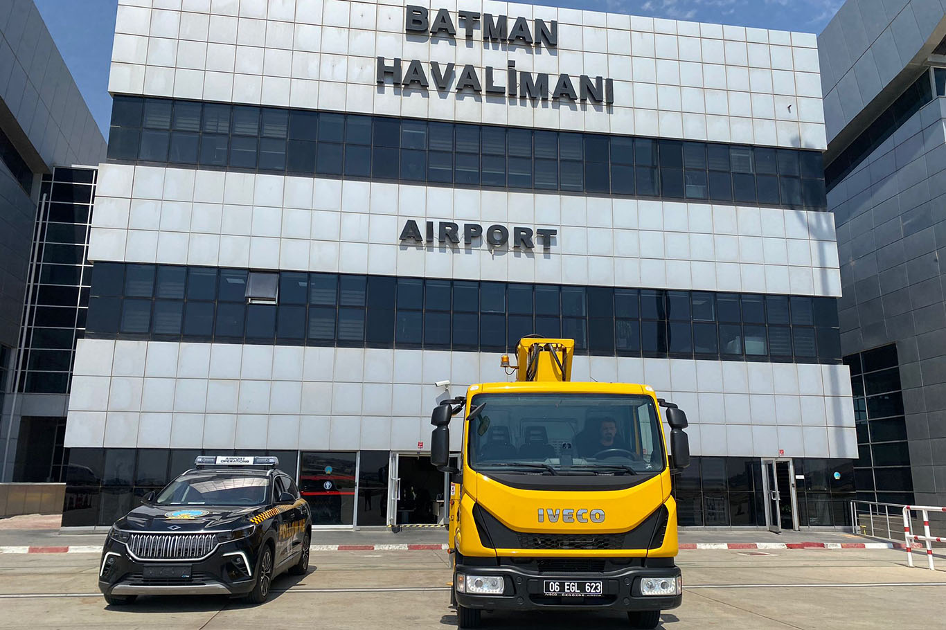 Batman Havalimanı araç filosuna yerli güç katkısı Batman Havalimanı araç filosuna yerli güç katkısı