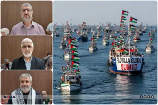 الكتّاب المشاركون في أسطول الصمود: نؤدي واجبنا ومسؤوليتنا