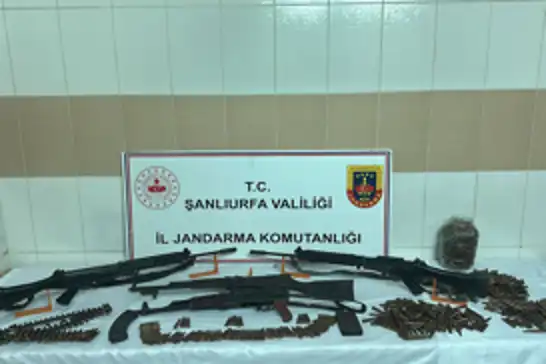 Şanlıurfa’da jandarmadan silah operasyonu: 3 kişi gözaltına alındı