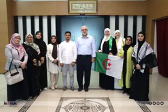 Algerian delegation meets Doğru Media group to bolster support for Palestinian cause