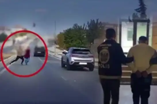 İstanbul'da trafik tartışmasında taşla saldıran şüpheli yakalandı