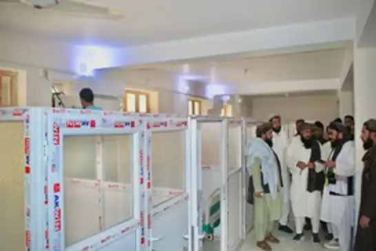 50-bed temporary hospital opens in Nangarhar to treat earthquake survivors