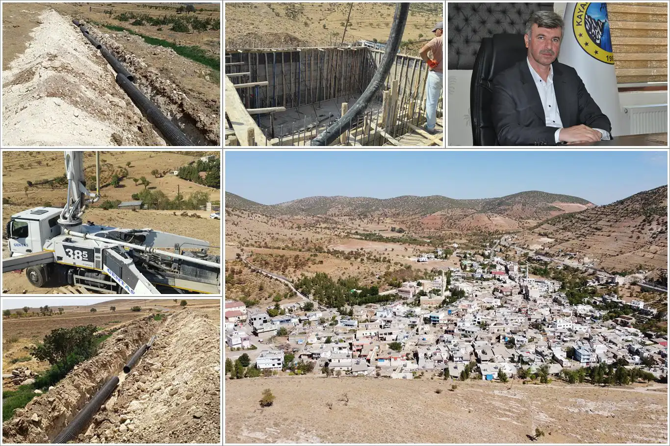 Kayapınar'da 35 yıllık hasret bitti: Belde adeta şantiye alanına döndü Kayapınar'da 35 yıllık hasret bitti: Belde adeta şantiye alanına döndü
