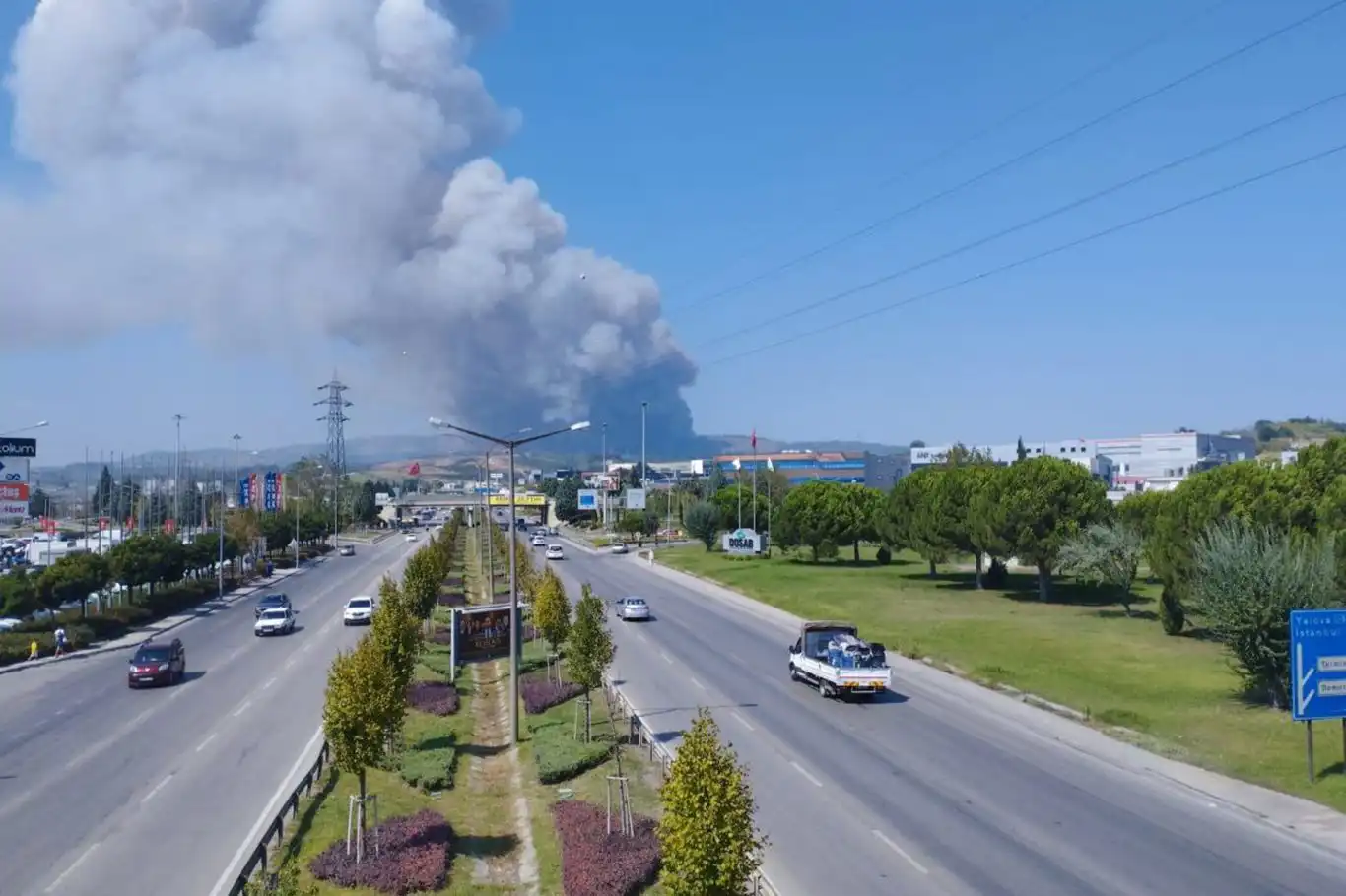 Bursa'da orman yangını: Havadan ve karadan müdahale sürüyor