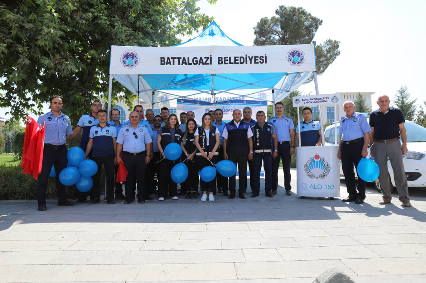 Battalgazi Belediyesinden Zabıta Haftası etkinliği Battalgazi Belediyesinden Zabıta Haftası etkinliği