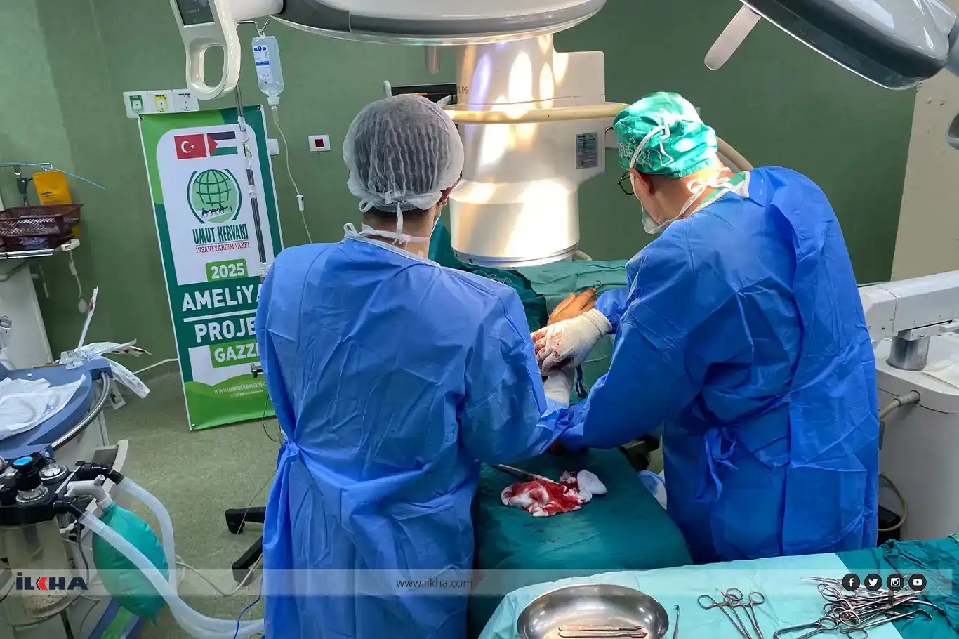 قافلة الأمل تطلق "مشروع العمليات الجراحية" في غزة قافلة الأمل تطلق "مشروع العمليات الجراحية" في غزة