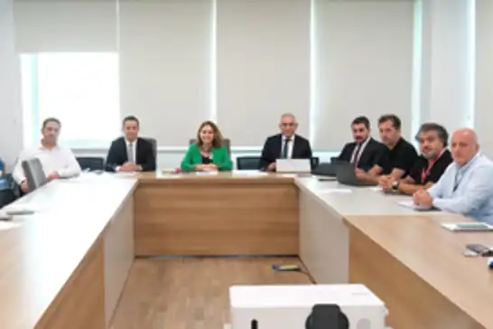 Mersin Şehir Hastanesi'ne saha incelemesi
