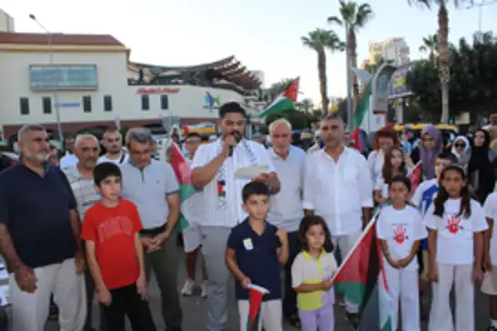 Mersin'den Küresel Sumud Filosu'na destek: Herkes sussa bile biz susmayacağız