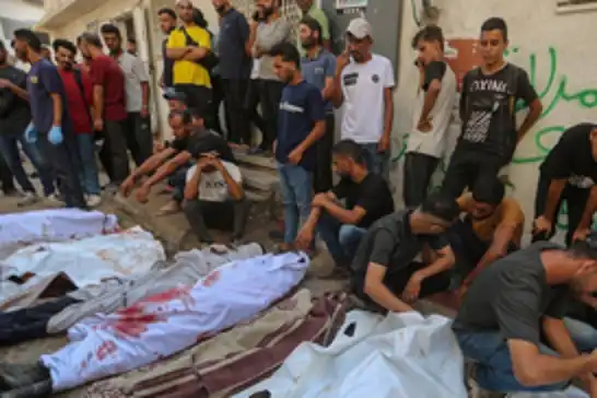 Gazze Şeridi'ndeki hastanelere 24 saat içinde 87 şehit ve 409 yaralı ulaştırıldı