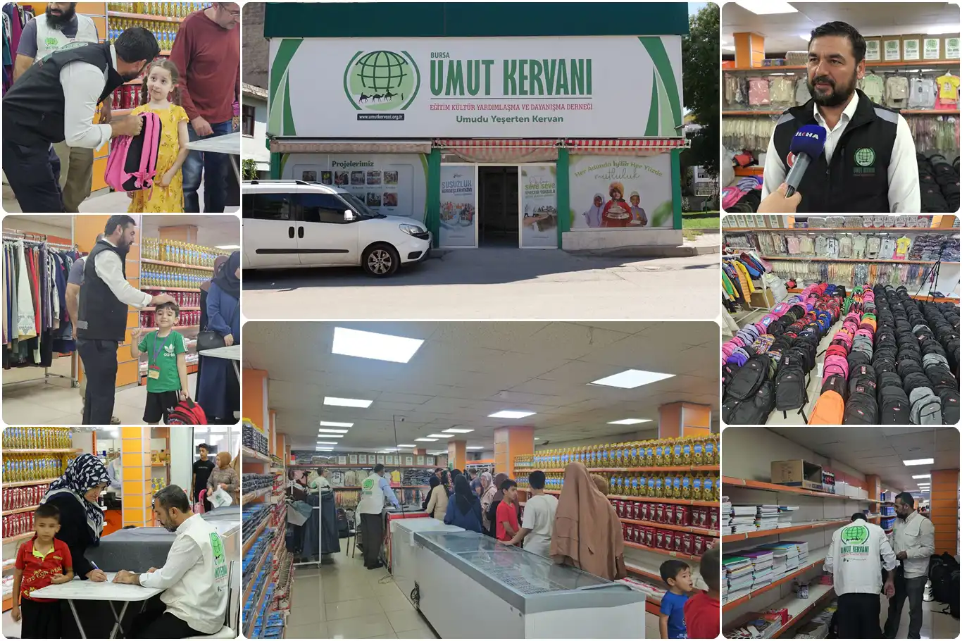 Bursa Umut Kervan'ından yüzlerce ihtiyaç sahibi öğrenciye kırtasiye desteği Bursa Umut Kervan'ından yüzlerce ihtiyaç sahibi öğrenciye kırtasiye desteği