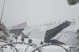 Berfa zêde tesîra xwe li ser Dîyarbekirê kir: Ban hilweşiyan