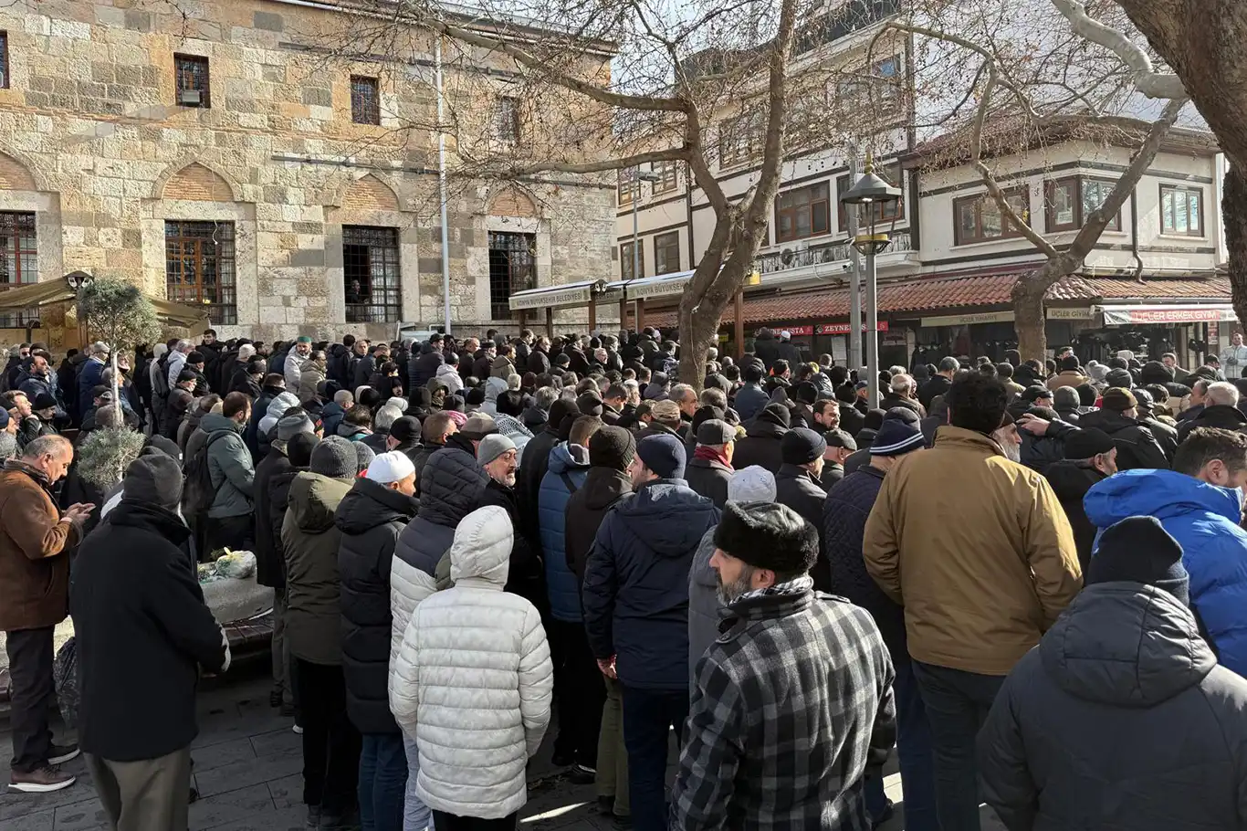 Konya’da şehit Ebu Ubeyde için gıyabi cenaze namazı kılındı