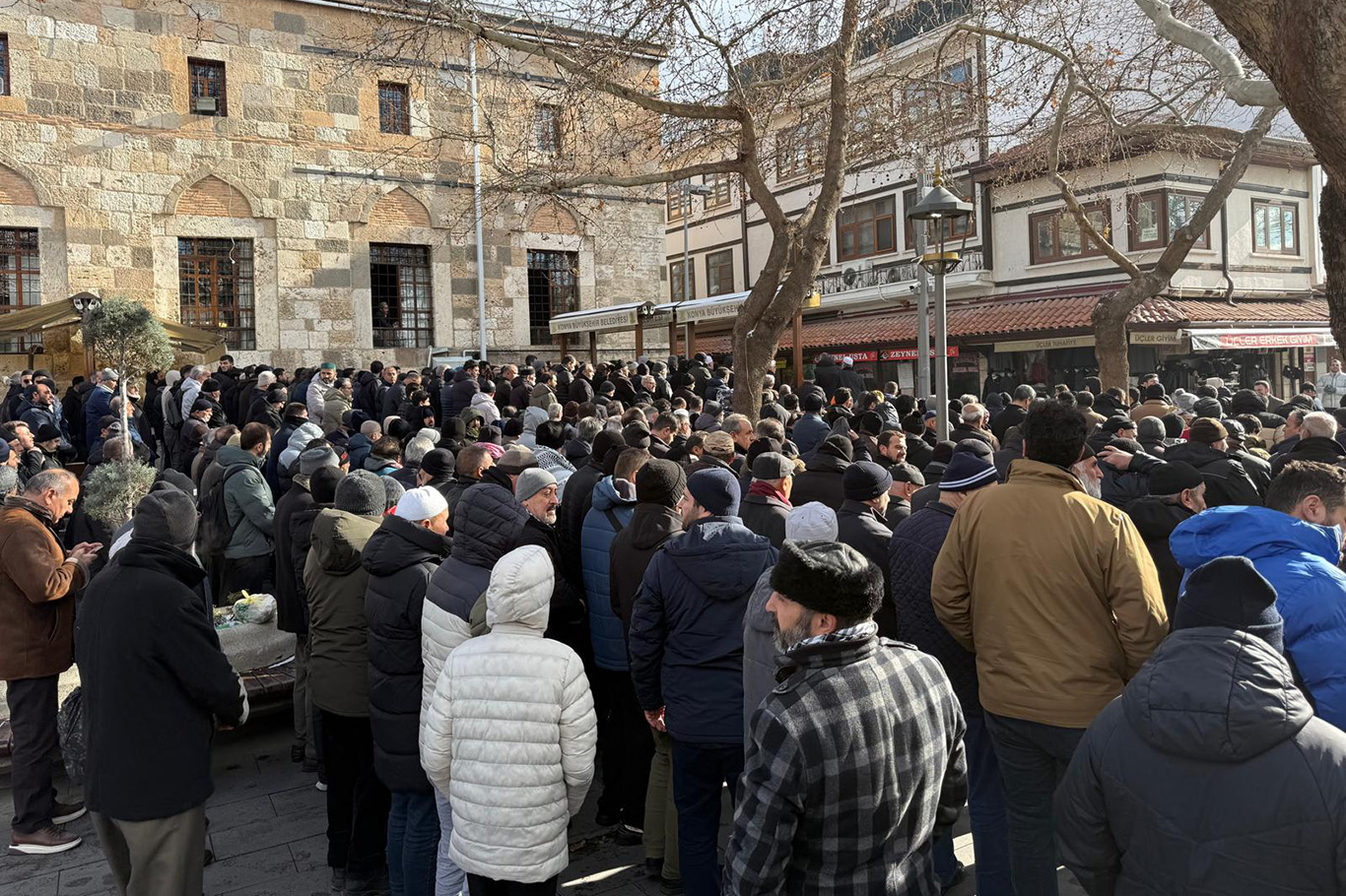 Konya’da şehit Ebu Ubeyde için gıyabi cenaze namazı kılındı