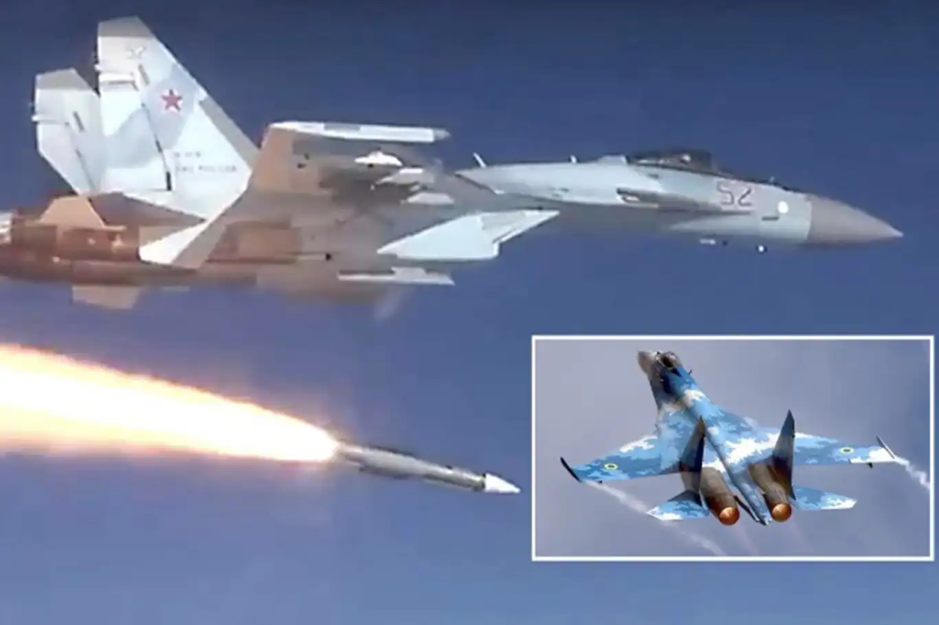 Rusya: Kiev'e ait Su-27 savaş uçağı düşürüldü