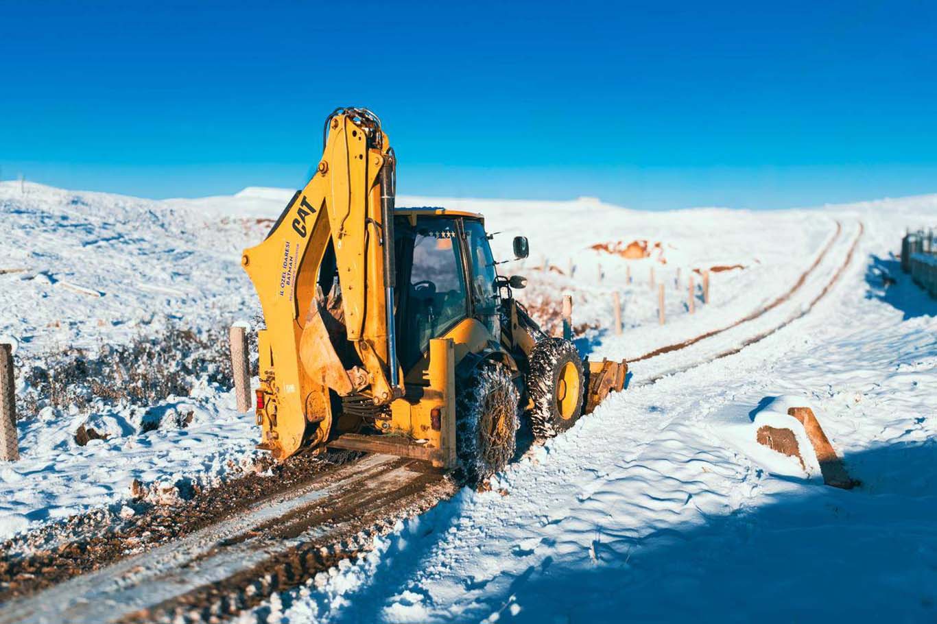 Batman’da karla mücadelede 105 ton tuz kullanıldı