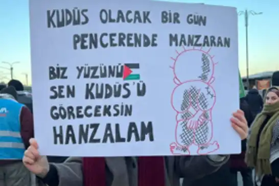 مسيرة حاشدة من أجل غزة في إسطنبول: لا نرضخ ولا نصمت