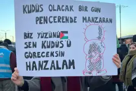 مسيرة حاشدة من أجل غزة في إسطنبول: لا نرضخ ولا نصمت