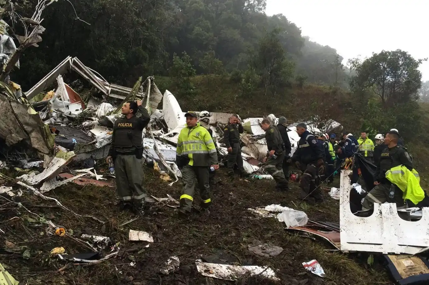 Six killed in Colombia plane crash