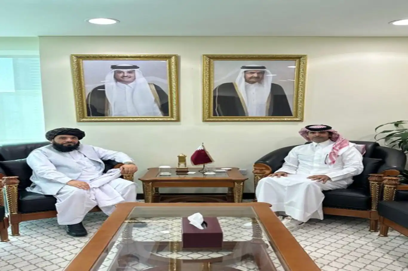Afghan Ambassador Meets Qatari Foreign Ministry Envoy In Doha LKHA 