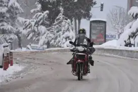 Samsun’da motosiklet ve kuryelere trafiğe çıkma yasağı