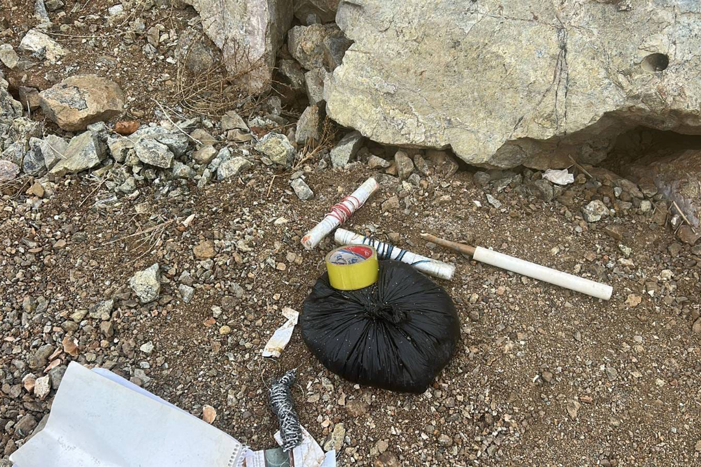 Gaziantep'te kaçak maden ocağına baskın: 2 şüpheli gözaltında